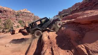 Moab 2024  Rocker Knocker  Tim warming the tires [upl. by Noid]