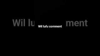 wil lufu comment [upl. by Binni]