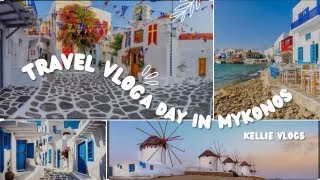 MYKONOS VLOG Trailer  Kellie Vlogs [upl. by Nomannic266]