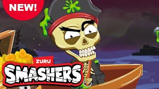 NEW SMASHERS Scary Shipwreck  Season 5 Episode 15  Kids Cartoons  Zuru  Smashers World [upl. by Charlot]