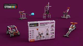 STEM NEWTONs LAWS Inertia Momentum Kinetic amp Potential Energy by Engino [upl. by Enaenaj83]