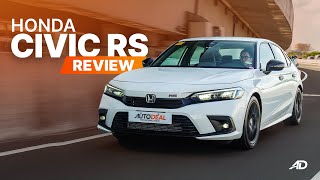 2022 Honda Civic RS Review  Behind the Wheel [upl. by Sirahs]