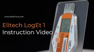 Elitech Singleuse LogEt 1 USB Data Logger Initial Setup Tutorial [upl. by Eentrok170]