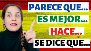 Construcciones Impersonales en español ¿Cómo se usan las Oraciones Impersonales 🇪🇸 [upl. by Winer]