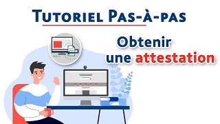 Comment obtenir une attestation France Travail   Pasàpas [upl. by Nosnaj]