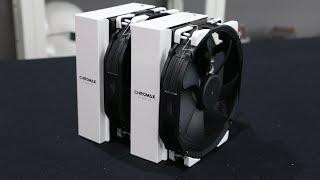 Noctua Chromax Fans and NH D15 NH U12 Cooler Mod Tops [upl. by Ingalls]