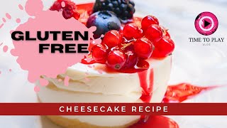 Simple GLUTEN FREE Cheesecake Recipe that sooooo tasty [upl. by Yanel]