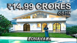 Touring a 6BHK CLASSIC Villa in Lonavala India [upl. by Gemma]