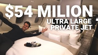 Inside luxury 54M Private Jet  Embraer Lineage 1000E [upl. by Oisacin]