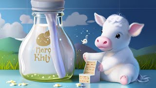 Magic of milk Milk Nursery Rhyme for Kids English Baby songs mothers love sugar tune toddler songs [upl. by George678]