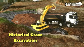 Heavy Machines amp Construction  Gameplay  Historical Grave Excavation [upl. by Ettore]