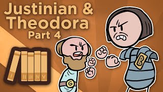 Byzantine Empire Justinian and Theodora  Vanquishing the Vandals  Extra History  Part 4 [upl. by Orapma]