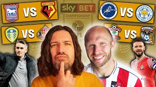 EFL Championship SCORE PREDICTIONS  R42 wSam Parkin [upl. by Sikko]