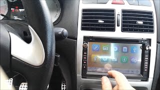 AUTORADIO MULTIMEDIA ANDROID SUR PEUGEOT par BASSEVELLE AUTO SERVICES [upl. by Hank]