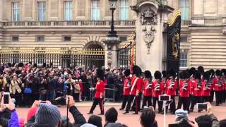 Changing of the Guard Buckingham Palace [upl. by Ardnossac]