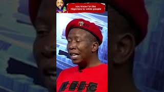 I am not scraed scared of white people  Julius Malema [upl. by Walcott]