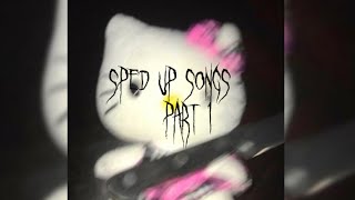 Sped up songs that are stuck in my head 🎵 [upl. by Johnath]