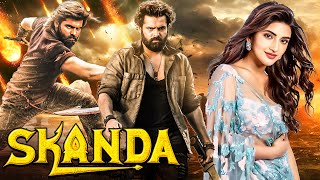 SKANDA  Ram Pothineni  New Released South Indian Hindi Dubbed Movie 2024  Sreeleela  Action [upl. by Campos]