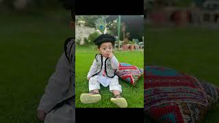 Alak de sumra khkule🖤 babyboydress pathan babyvideos [upl. by Syst826]