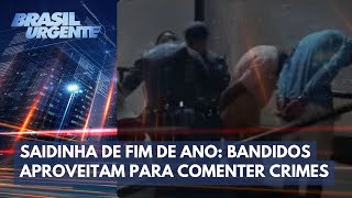 Bandidos aproveitam feriados para cometer crimes  Brasil Urgente [upl. by Ytisahcal570]