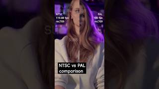 NTSC vs PAL comparison colors davinciresolve film slog3 comparison [upl. by Htrahddis258]