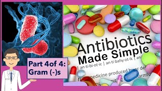 Antibiotics Made Simple  Part 4 Gramnegatives Learn all about antibiotic therapy [upl. by Detta]