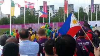 Philippine Paralympics Team Flag Raisingmp4 [upl. by Tonye769]