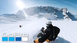 GoPro Behind Dark Matter with Travis Rice  Elias Elhardt in 4K [upl. by Levison]