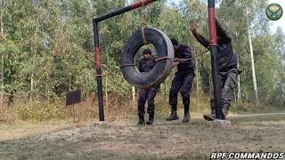 Battle Obstacle Course BOC Training of RPF Commando [upl. by Andris798]