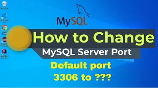 How to Change MySQL Server Port Number on Windows  FIXED MySQL Port 3306 Not Working [upl. by Aicenav]