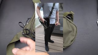 Concealed Gun Bag Drop Leg Carry [upl. by Alam]