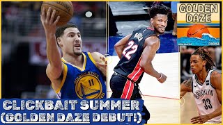 Golden Daze  Analyzing Klay Thompson Kevon Looney amp Jimmy Butler to Golden State Warriors Rumors [upl. by Odrarebe]