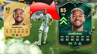 85 GREAT GUTI JOELINTON PLAYER REVIEW FC 25 [upl. by Aerdnwahs]