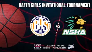 INVITATIONAL GIRLS VARSITY TOURNAMENT 2024  ULPANAT OROT VS NSHA  900AM  HAWKS NEST [upl. by Deryl]