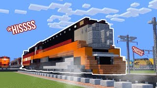 How to add Steam Sound Effect to your Minecraft Train [upl. by Sremmus28]