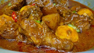 Hindi ito Chicken Caldereta o Chicken Curry basta masarap siya Perfect ding pangmukbang [upl. by Lime290]