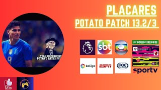 POTATO PATCH V133 BLUS SCOREBORD PLACARES TODOS COMPATÃVEIS COMO INSTALAR PASSO A PASSO [upl. by Joete]