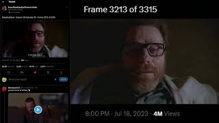 Walter Whites death synced to Every Breaking Bad Frame In Order [upl. by Natan]