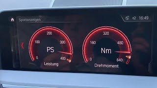 BMW X3 M40i415 HPFahrvideoAcceleration BeschleunigungExhaust SounddÄHLer Competition Line [upl. by Kolk]