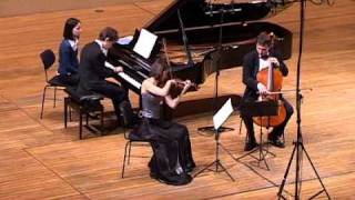 Orbis Trio Beethoven  trio B flat major op 11 II movement [upl. by Erde]