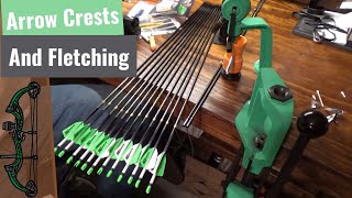 Arrow Wrapping Crests amp Fletching [upl. by Hyacinthia61]