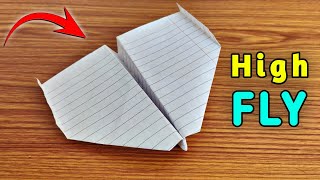 How To Make A Paper Airplane That Flies Far [upl. by Aniarrol]