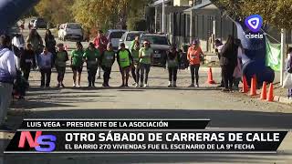 En el barrio 270 viviendas se llevó a cabo la novena fecha de carreras de calle [upl. by Letnom]