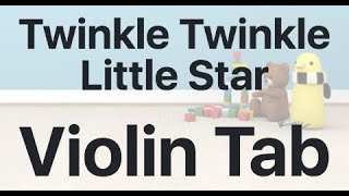 Learn Twinkle Twinkle Little Star on Violin  How to Play Tutorial [upl. by Myna]