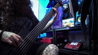 Nile  permitting the noble dead to descend to the underworld bass cover [upl. by Artemisia219]