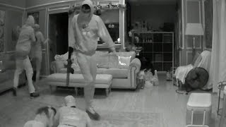 Parents Watch Home Invasion on Doorbell Cam as Kids Are Inside [upl. by Seravart]