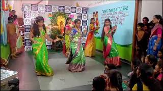 Bonalu Dance Performance by Class VIII Children  SHS [upl. by Ramak]