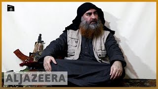 ISIL chief Abu Bakr alBaghdadi appears in propaganda video  Al Jazeera English [upl. by Elbas]