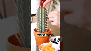 cactus toothpick dispenser amp more art dispensers amazing phoneholder lamp shorts shortsvideo [upl. by Kynthia454]