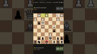 22 move checkmatesicillian defensejalalabad variation damianos bishop mate chessted [upl. by Casimir]